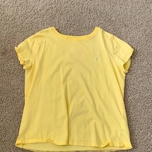 Simple Yellow Heart T-Shirt